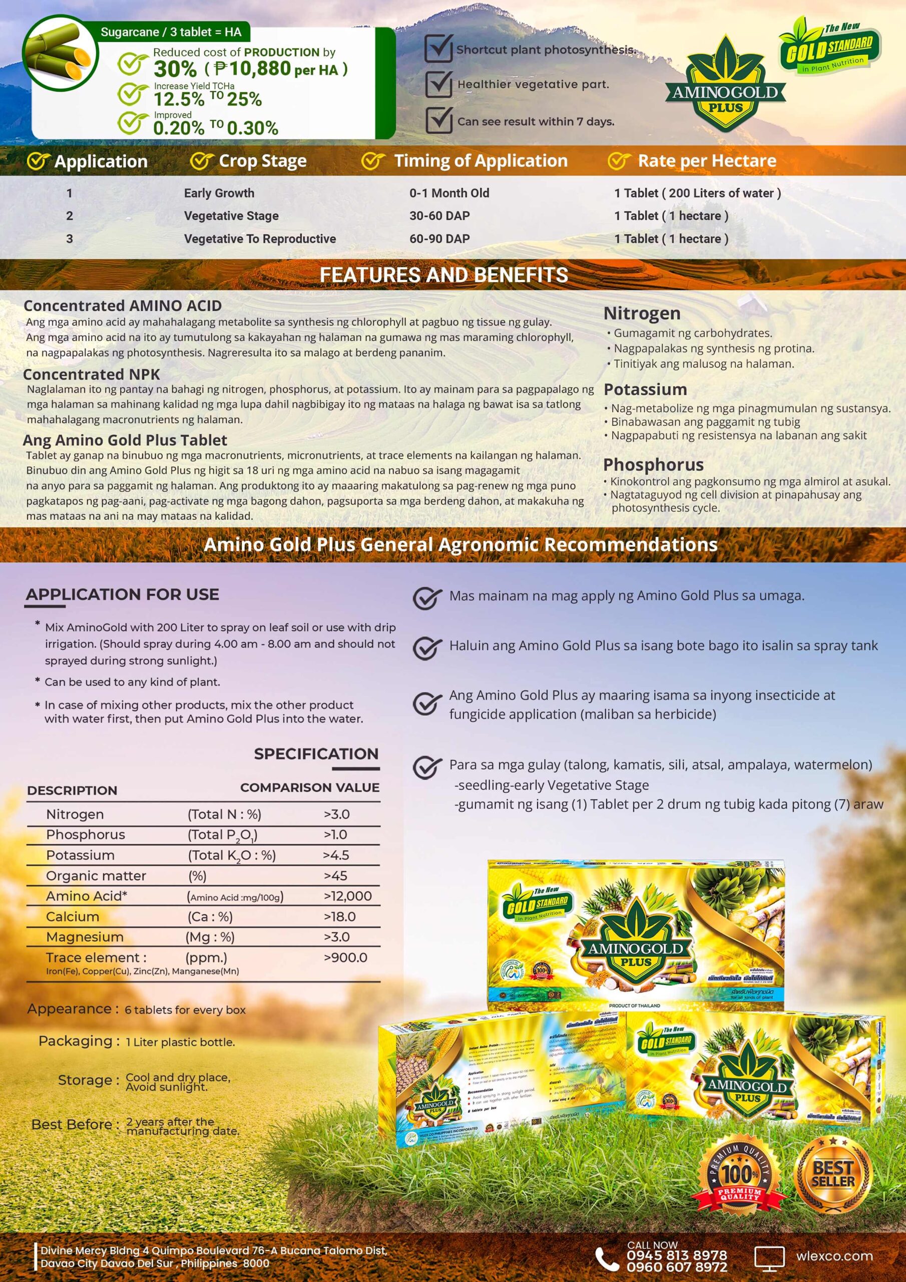 Amino Gold Plus - Image 4