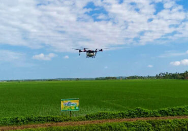 Drone Technology sa pag-aplay ng Norinano Plus
